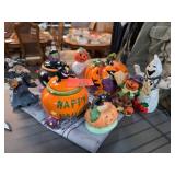 Halloween Themed Ceramic Figurines