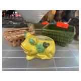 Three Ceramic Planters