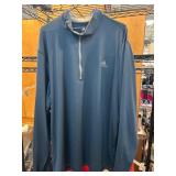 Adidas 2XL Blue Golf Pullover