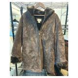 St. Johnï¿½s Bay Washable Suede Coat