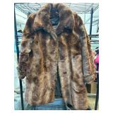 Dennis Dassd Faux Fur Coat, Medium