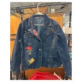 Cato Womenï¿½s Embroidered Denim Jacket XL