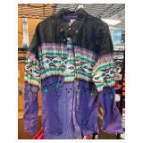 Express Rider 100% Cotton Button-Up Shirt