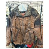 Windlit Brown Patchwork Jacket with Unique Pattern