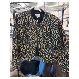 Wraps Collection Black and Gold Jacket