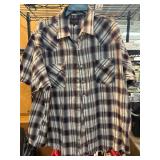 Plains Western Wear 2X Plaid Shirt