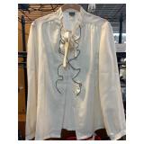 Jeanne Durrell by Lorch White Blouse