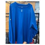 Blue Majestic Athletic Pullover, Size 2XL