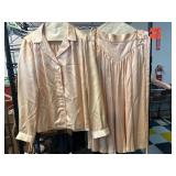 One Main Place Two-Piece Satin Outfit