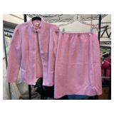 Marty Gutmacher Pink Two-Piece Skirt Suit