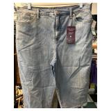 Gloria Vanderbilt Denim Skirt with Slimming Effect