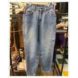 Blue Denim High-Waisted Jeans