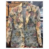 Alfred Dunner Floral Blazer Made in USA