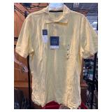 Croft & Barrow Yellow Polo Shirt, Size M