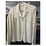 Jones New York Womenï¿½s Cream Blouse