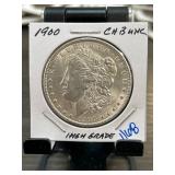 1900 Morgan Silver Dollar in CH BU Condition