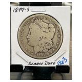 1899-S Morgan Silver Dollar Coin
