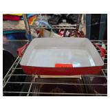 Dansk Red KOBENSTYLE Cast-Iron Baking Dish