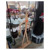 Wooden Articulated Lamp Figure