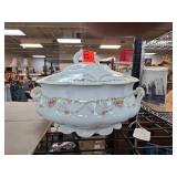 Limoges Austria Porcelain Soup Tureen