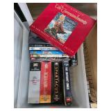 Media Lot: VHS, Books, and NFL Football