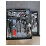 Oneida Silverware Set in Organizer