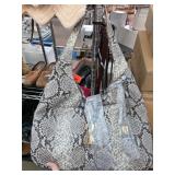 Snakeskin Pattern Hobo-Style Bag