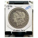 1896-O Morgan Silver Dollar Coin