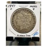 1897-O Morgan Silver Dollar Coin