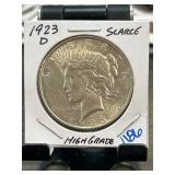 1923-D Peace Dollar High Grade