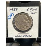 1935 Buffalo Nickel in Extra Fine Condition