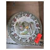 English Country Scenes Decorative Plate