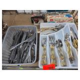 Flatware and Gold-Tone Set