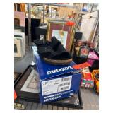 Birkenstock Arizona Fur Sandals in Black