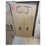 Wardrobe Box With Miscellaneous Clothing