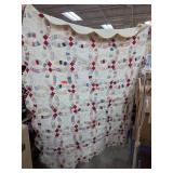 Patchwork Double Wedding Ring Quilt