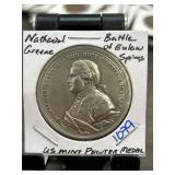 Nathaniel Greene US Mint Pewter Medal