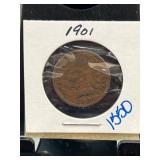 1901 United States Indian Head Cent