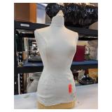 Tailors Dress Form with Fabric Cover