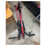 Yvolution Fliker F3 Red Three-Wheel Scooter