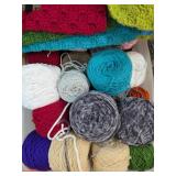Yarn and Assorted Tote Bags