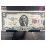 1953-B US Two-Dollar Red Seal Federal Reserve Note