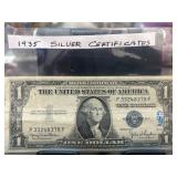 1935 US One Dollar Silver Certificate