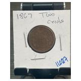 1867 United States Two-Cent Coin