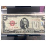 1928G $2 United States Note with Red Seal