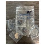 Canada Coin Set in Plastic Packaging