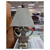 Decorative Table Lamp with Ornate Base