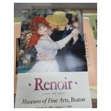 Renoir Exhibition Poster, Museum of Fine Arts