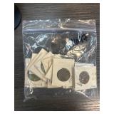 Foreign Coins in Paper Holders