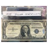 1935 $1 Silver Certificate Note